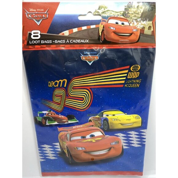 Disney Cars Lightning McQueen Birthday Party Decor Invitations Napkins Loot Bags - Picture 5 of 10